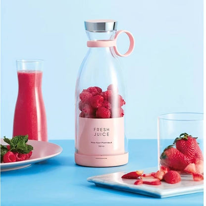 350ml Portable Rechargeable Juicer Blender Mini Fruit Mixers Milkshake Smoothie Maker