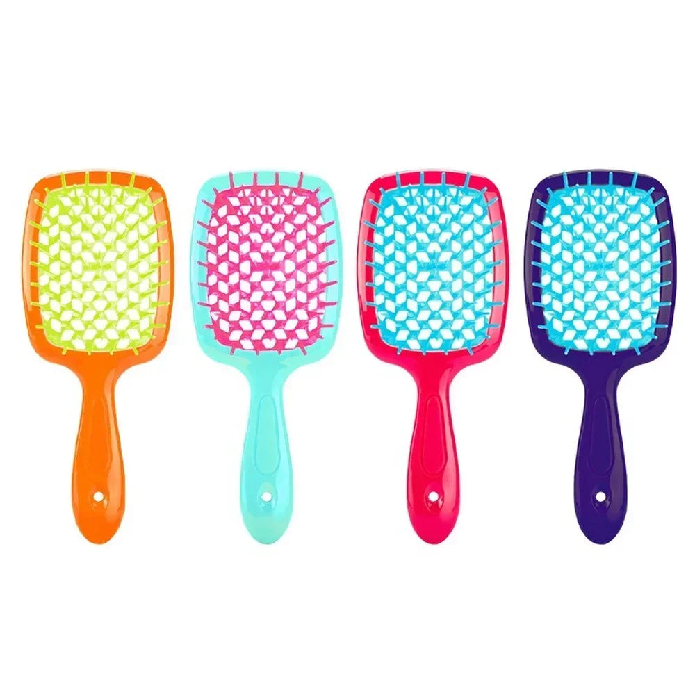 TwistTamer Comb - Soothing Scalp Massager and Detangler - Essential for Wet, Curly Hairstyling