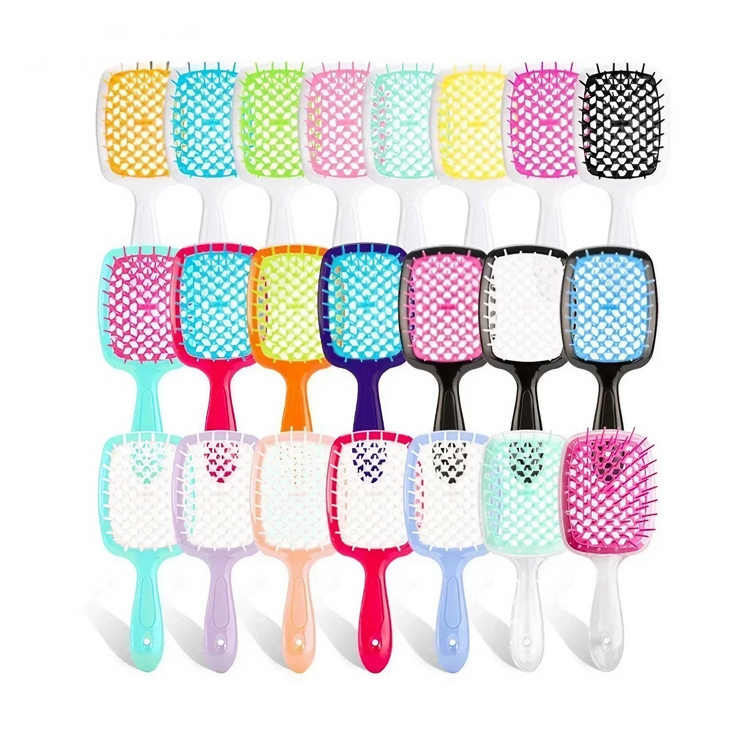 TwistTamer Comb - Soothing Scalp Massager and Detangler - Essential for Wet, Curly Hairstyling